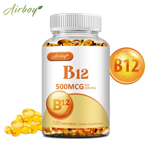 Vitamin B12 500mcg Support Nervous System, Sleep Health